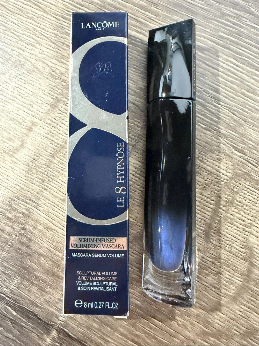 Lancome Le 8 Hypnose Serum-Infused Volumizing Mascara - Blue NEW